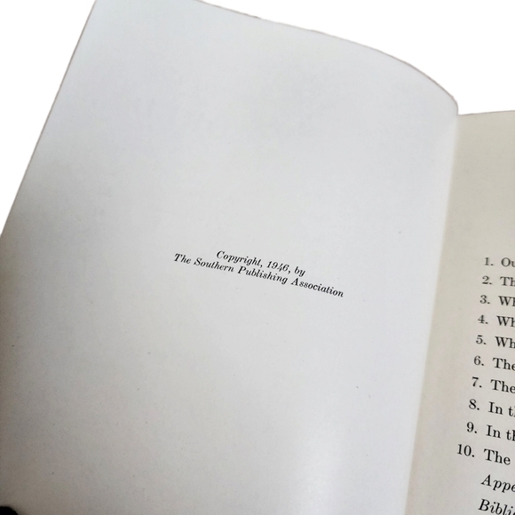 VINTAGE x‎ ROBERT ODOM The Lord's Day on A Round World hardback book circa 1946 - Picture 11 of 12